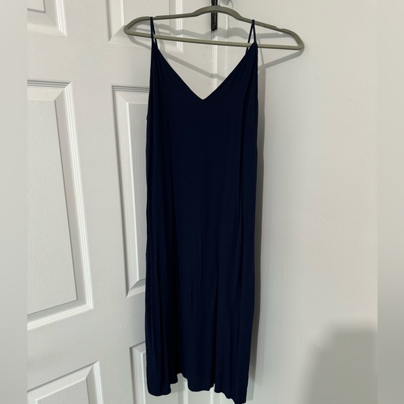 GAP Linen Slip Dress in color “Navy” - Picture 2 of 2